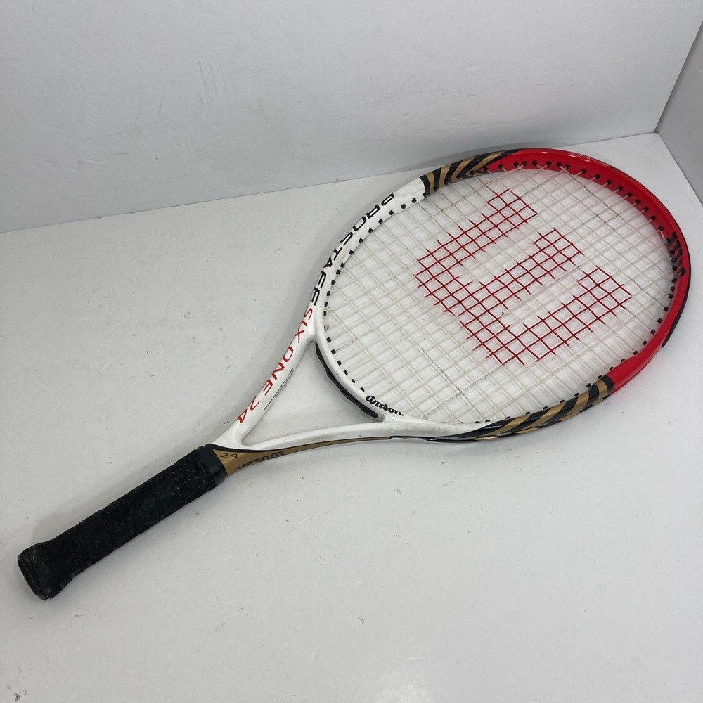 Wilson Six.One 24 BLX Junior Tennis Racquet 24" 100 sq in 16x20 Pre-Strung